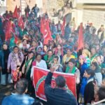 ट्रेड यूनियनों ने किया प्रदर्शन, उठाई विभिन्न मांगे