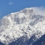 मौसम का बदला मिजाजः बर्फवारी से निखरा चोटिंयों का सौंदर्य