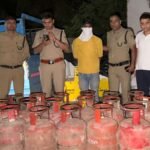 रातभर चली छापेमारी, अवैध गैस रिफिलिंग का बड़ा भंडाफोड़