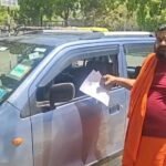 चंडीगढ़ में इलाज कराने पहुंचे महंत की कार का शीशा तोड़कर चोरी की वारदात