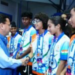 एशियन ओपन शॉर्ट ट्रैक स्पीड स्केटिंग ट्रॉफी का मुख्यमंत्री ने किया शुभारंभ