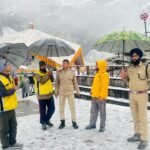 चमोली में मौसम ने बदली करवट, बारिश-बर्फबारी से लौटी ठंड