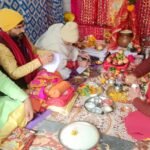 बदरीनाथ धाम में नवरात्र शुरू, घट स्थापना के साथ मां भगवती का अभिषेक